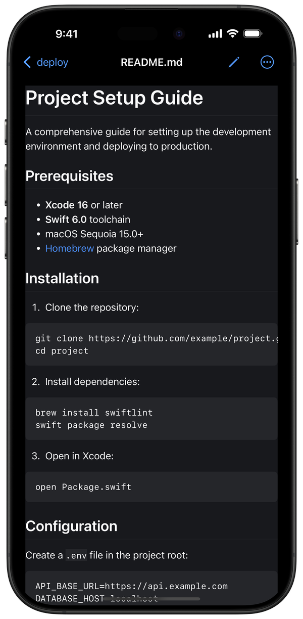 BulkHead markdown preview